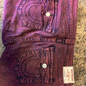 True religion plum jeans
